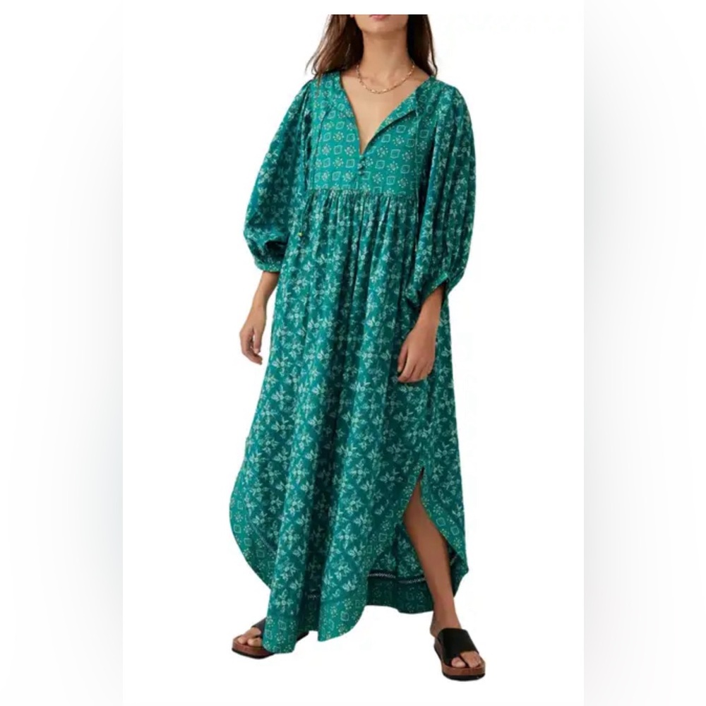 Free People Hazy Missy Floral Maxi Dress